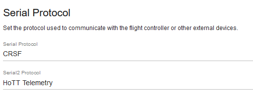 Serial2 Protocol