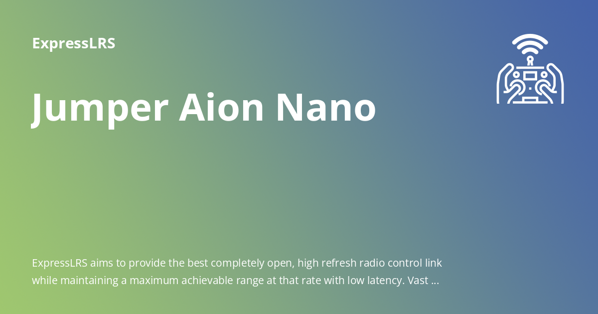 Jumper Aion Nano Expresslrs